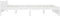 vidaXL - Bedframe - massief - hout - wit - 150x200 - cm