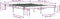 vidaXL - Bedframe - massief - hout - wit - 150x200 - cm