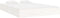 vidaXL - Bedframe - massief - hout - wit - 150x200 - cm