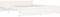vidaXL - Bedframe - massief - hout - wit - 150x200 - cm