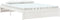 vidaXL - Bedframe - massief - hout - wit - 150x200 - cm