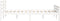 vidaXL - Bedframe - massief - hout - wit - 150x200 - cm