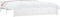 vidaXL - Bedframe - massief - hout - wit - 160x200 - cm