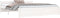 vidaXL - Bedframe - massief - hout - wit - 160x200 - cm