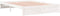 vidaXL - Bedframe - massief - hout - wit - 160x200 - cm