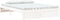 vidaXL - Bedframe - massief - hout - wit - 160x200 - cm