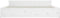 vidaXL - Bedframe - massief - hout - wit - 180x200 - cm - 6FT - Super - King