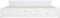 vidaXL - Bedframe - massief - hout - wit - 180x200 - cm - 6FT - Super - King