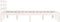 vidaXL - Bedframe - massief - hout - wit - 180x200 - cm