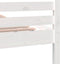 vidaXL - Bedframe - massief - hout - wit - 180x200 - cm