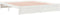 vidaXL - Bedframe - massief - hout - wit - 180x200 - cm