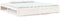 vidaXL - Bedframe - massief - hout - wit - 200x200 - cm