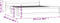 vidaXL - Bedframe - massief - hout - wit - 200x200 - cm