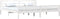 vidaXL - Bedframe - massief - hout - wit - 200x200 - cm