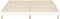 vidaXL - Bedframe - massief - hout - wit - 200x200 - cm