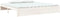 vidaXL - Bedframe - massief - hout - wit - 200x200 - cm