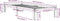 vidaXL - Bedframe - massief - hout - wit - 75x190 - cm