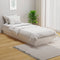 vidaXL - Bedframe - massief - hout - wit - 75x190 - cm