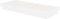 vidaXL - Bedframe - massief - hout - wit - 75x190 - cm
