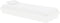 vidaXL - Bedframe - massief - hout - wit - 75x190 - cm