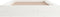 vidaXL - Bedframe - massief - hout - wit - 75x190 - cm
