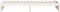 vidaXL - Bedframe - massief - hout - wit - 90x190 - cm