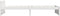 vidaXL - Bedframe - massief - hout - wit - 90x190 - cm