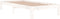 vidaXL - Bedframe - massief - hout - wit - 90x190 - cm