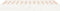 vidaXL - Bedframe - massief - hout - wit - 90x200 - cm