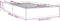 vidaXL - Bedframe - massief - hout - wit - 90x200 - cm