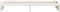 vidaXL - Bedframe - massief - hout - wit - 90x200 - cm