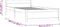 vidaXL - Bedframe - massief - hout - wit - 90x200 - cm