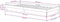 vidaXL - Bedframe - massief - hout - zwart - 100x200 - cm