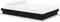 vidaXL - Bedframe - massief - hout - zwart - 120x190 - cm
