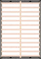 vidaXL - Bedframe - massief - hout - zwart - 120x200 - cm