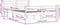 vidaXL - Bedframe - massief - hout - zwart - 120x200 - cm