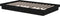 vidaXL - Bedframe - massief - hout - zwart - 120x200 - cm