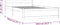 vidaXL - Bedframe - massief - hout - zwart - 135x190 - cm