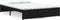 vidaXL - Bedframe - massief - hout - zwart - 140x190 - cm
