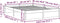 vidaXL - Bedframe - massief - hout - zwart - 140x190 - cm