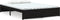 vidaXL - Bedframe - massief - hout - zwart - 140x200 - cm