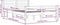 vidaXL - Bedframe - massief - hout - zwart - 140x200 - cm