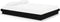 vidaXL - Bedframe - massief - hout - zwart - 150x200 - cm