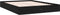 vidaXL - Bedframe - massief - hout - zwart - 150x200 - cm