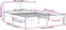 vidaXL - Bedframe - massief - hout - zwart - 150x200 - cm