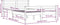 vidaXL - Bedframe - massief - hout - zwart - 160x200 - cm