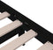 vidaXL - Bedframe - massief - hout - zwart - 200x200 - cm