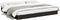 vidaXL - Bedframe - massief - hout - zwart - 200x200 - cm