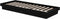 vidaXL - Bedframe - massief - hout - zwart - 75x190 - cm