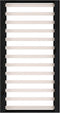 vidaXL - Bedframe - massief - hout - zwart - 75x190 - cm